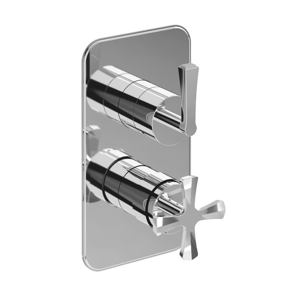 Burlington Riviera Chrome Dual Outlet Shower Valve